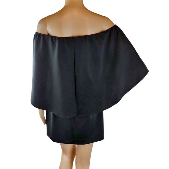 UNBRANDED Women's Mini Dress Black Large Semi Formal festive Wedding - Picture 3 of 3